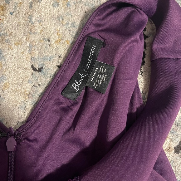 Purple Dress with sequence - Picture 3 of 5